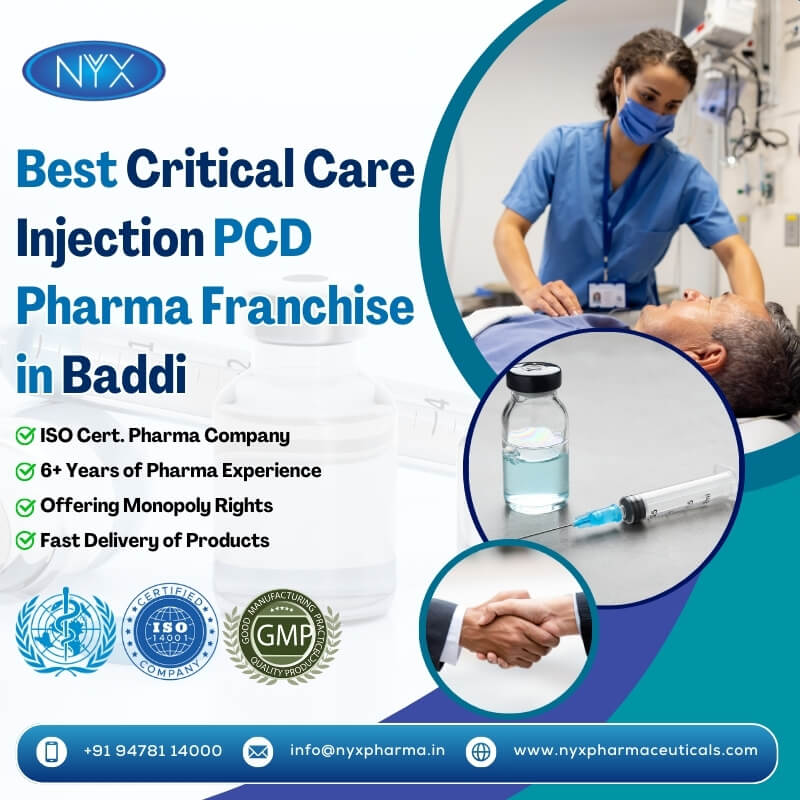 Best Critical Care Injection PCD Pharma Franchise in Baddi