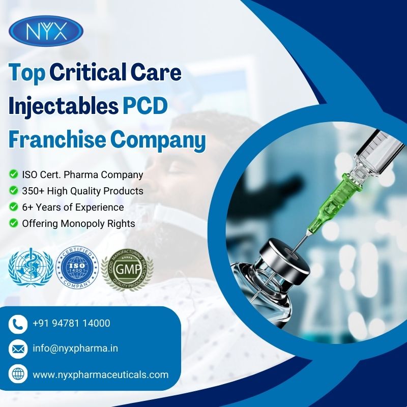 Top Critical Care Injectables PCD Franchise Company