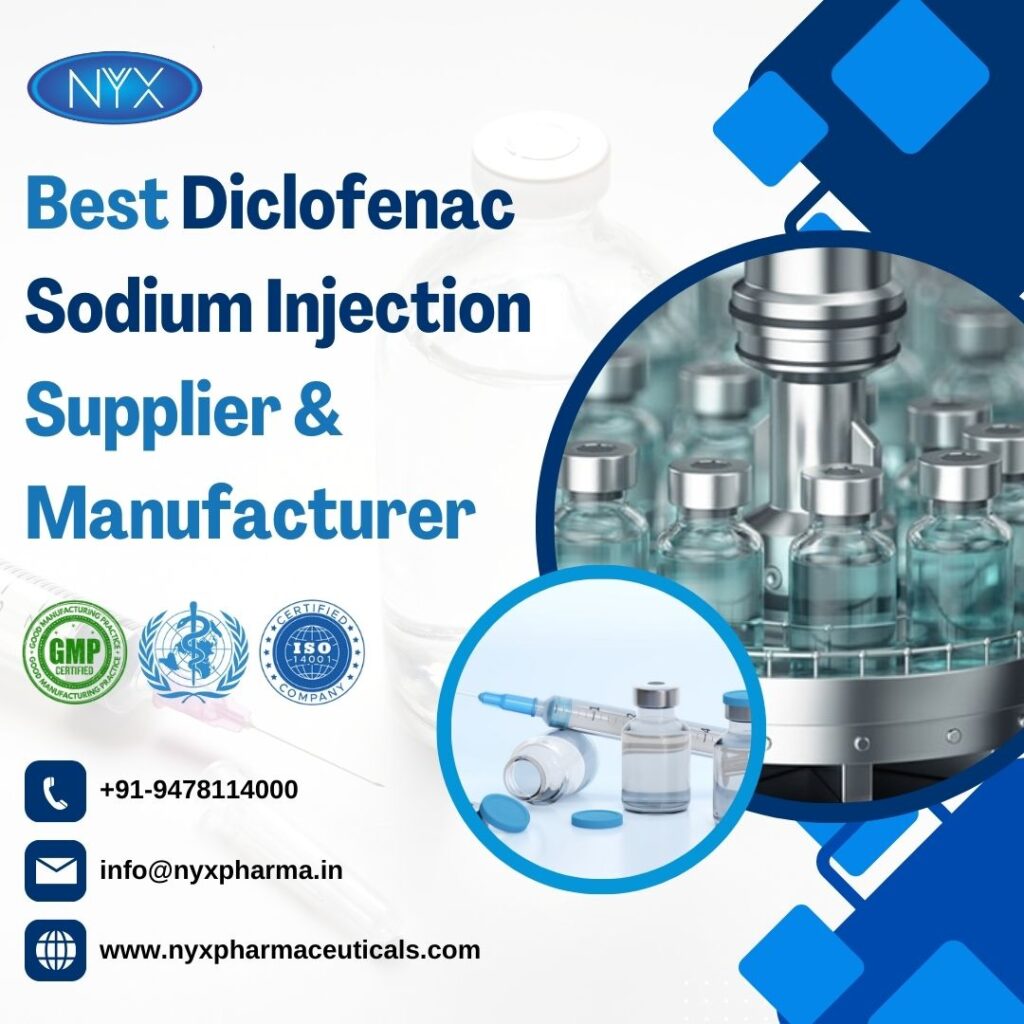 Diclofenac Sodium Injection Supplier & Manufacturer