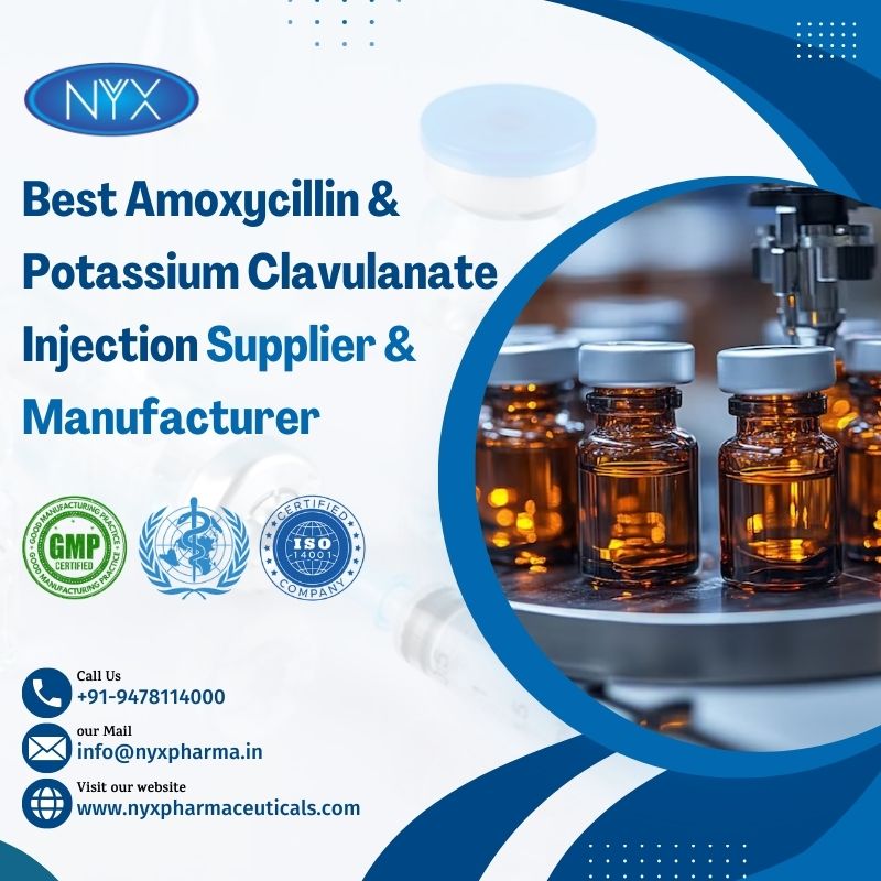 Amoxycillin & Potassium Clavulanate Injection Supplier